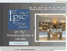 Tablet Screenshot of epic-designstudio.com